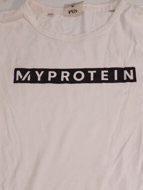 Myprotein Men’s White Short Sleeve Logo Tee